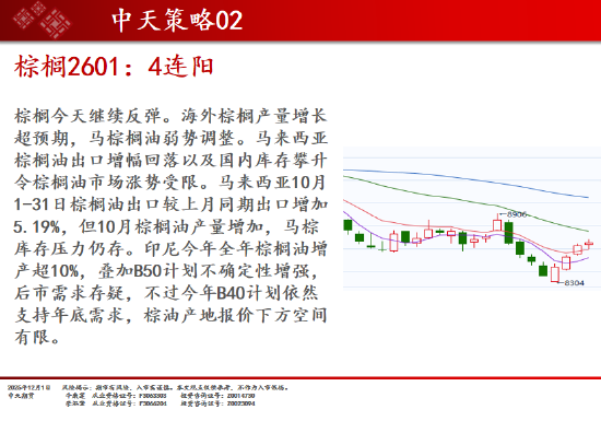 中天期货:豆粕继续修整 原油继续反弹