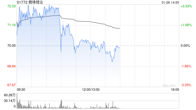 大华继显：升赣锋锂业目标价至90港元 维持“买入”评级