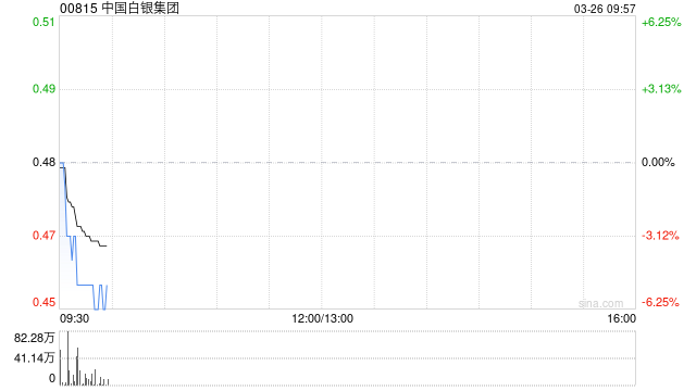 中国白银集团发布年度业绩 股东应占利润约5.86亿元同比大幅增加5783.3%